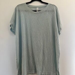Athleta Light Sage Green Relaxed Tee